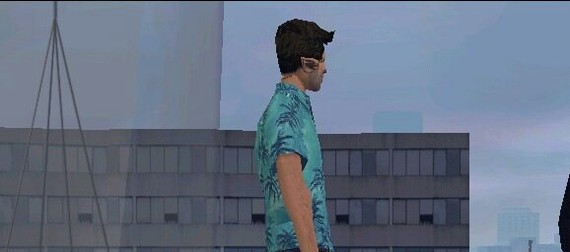 Теперь я понимаю, почему ставить модельку Томми в gta3 не лучшая затея. - Моё, Почти ГТА 5, GTA Vice City, Томми Версетти, GTA, GTA: San Andreas, Юмор, Игры, Компьютерные игры