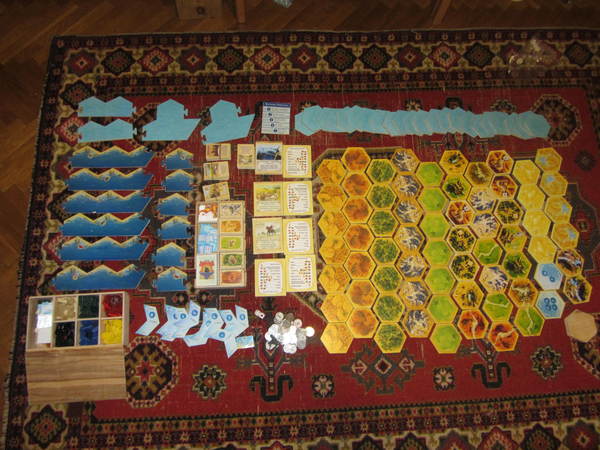 Homemade Colonizers with extensions and additions - My, Colonization, Settlers of Catan Colonizers, Board games, Longpost