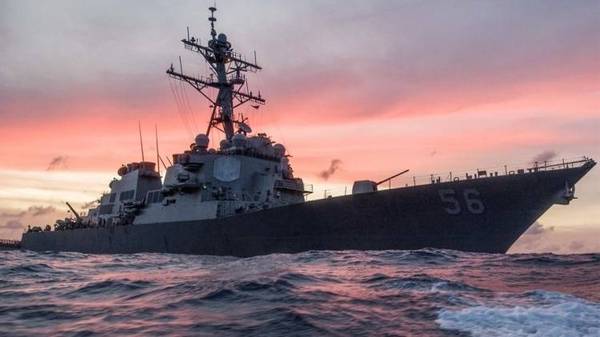 The American destroyer USS John McCain collided with a merchant ship. Whatever you call a ship, that's how it will sail. - John McCain, , Destroyer