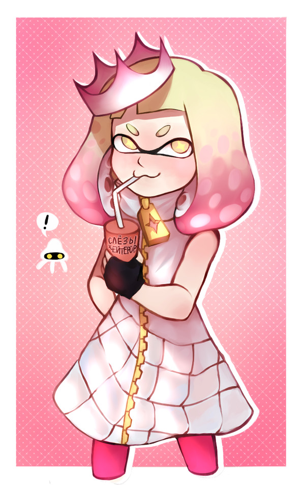 Probably delicious.. - Splatoon, Woomy, Inklings, Off the hook, Art