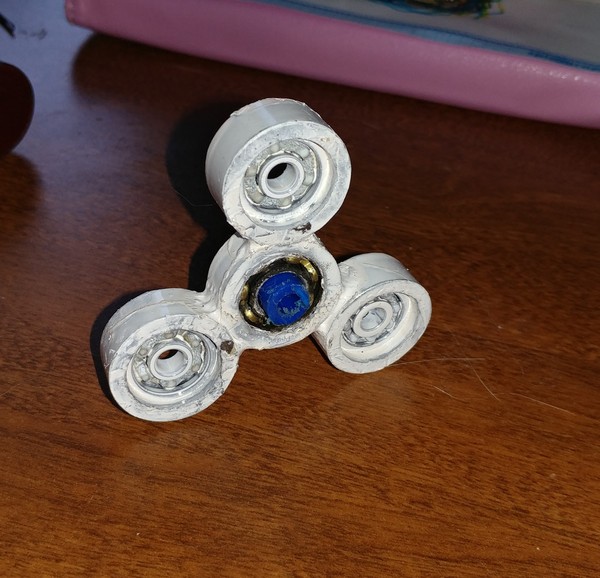 Fidget spinner.  Made in Russia:) - Спиннер, Своими руками