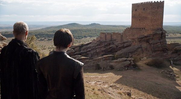 Safra Castle - Castle of Joy from Game of Thrones, birthplace of Jon Snow - Locks, Spain, Tower, , Game of Thrones, Longpost