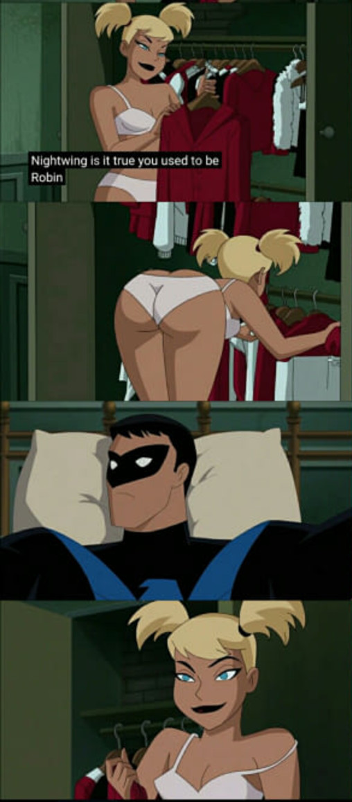 Is it strawberry? - Batman, Harley quinn