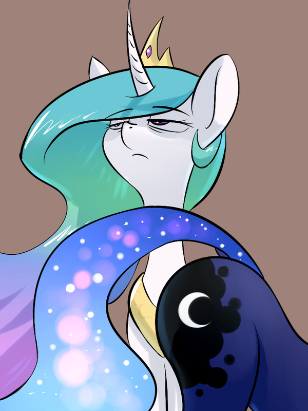 Eclipse - My little pony, PonyArt, Princess celestia, Princess luna, Underpable