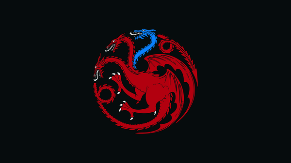 New coat of arms of House Targaryen (wallpaper up to 8k) - Game of Thrones, Spoiler, Targaryen, Desktop wallpaper, , 4K quality, Fullhd, Resolution 8k, 4K resolution