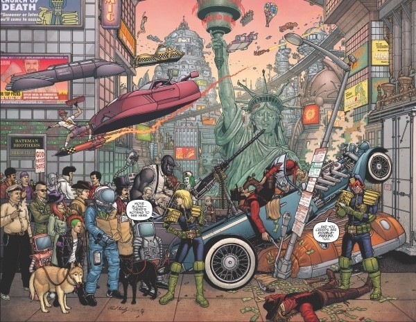 Western cyberpunk comics - My, Comics, Cyberpunk, List, Longpost