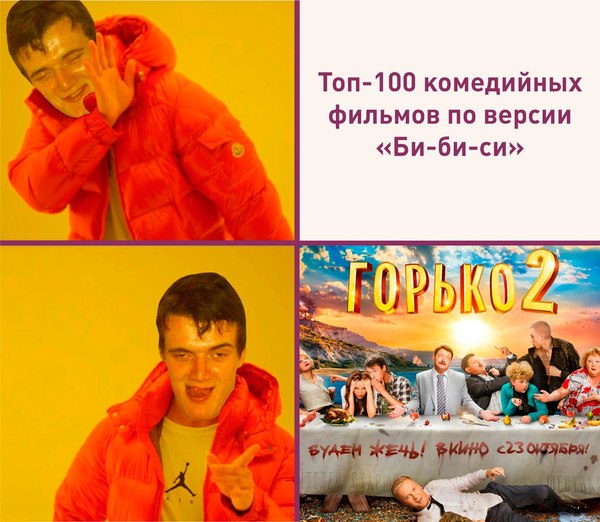 «Би-би-си» назвал лучшую комедию всех времён