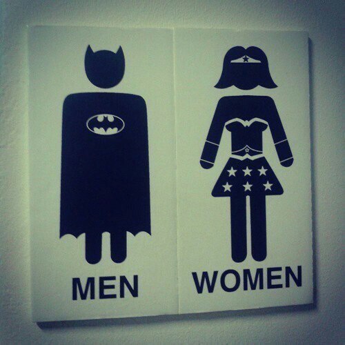 superhero toilet - Toilet, Batman, Superwoman, DC, Dc comics