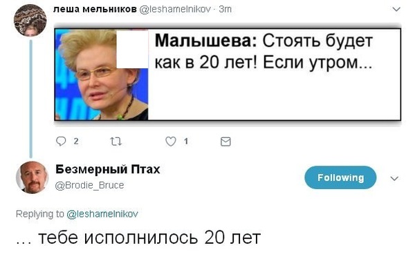 Это - норма! - Twitter, Скриншот, Малышева