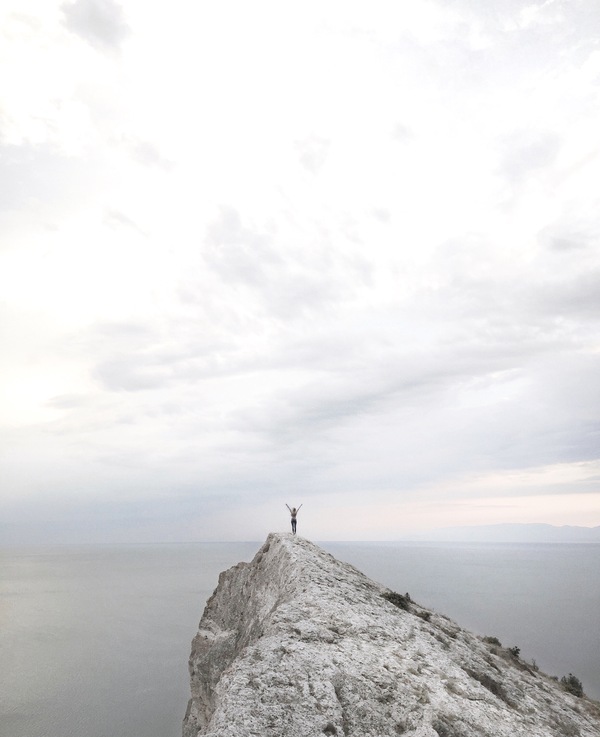 Just look how beautiful the world is. - My, Crimea, Vacation, Black Sea, The mountains, Nature