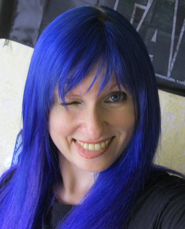 Yin-xin-yang or when life is boring! - My, Blue hair, A life, Boredom, Accounting department