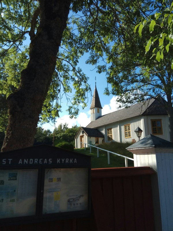 Church in Lumparland, Aland Islands - My, Aland Islands, Vacation, beauty, Longpost