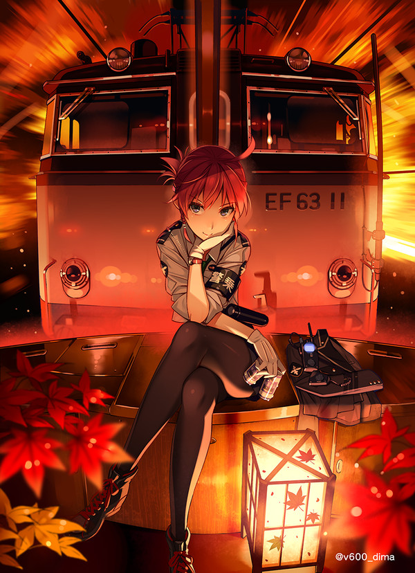 Sakurai Aoi - Anime art, Anime, Rail Wars!, , 