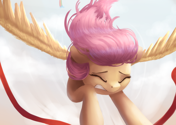 First Place My Little Pony, Ponyart, Fluttershy, Rainbow Dash, Vanillaghosties