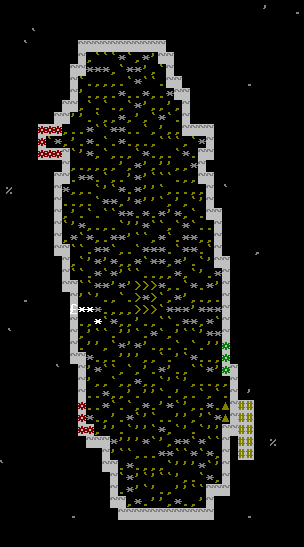 Простая крепость в Dwarf Fortress, часть 4. Carnalhall - Моё, Дворфы, Dwarf Fortress, ASCII, Длиннопост