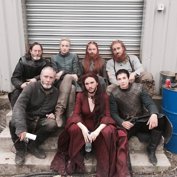 When I decided to take a photo of colleagues from work, but something went wrong - Game of Thrones, Photos from filming, Face swap, , , 