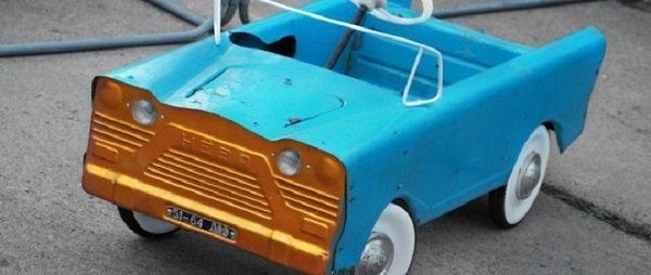 10 children's pedal cars come from the USSR - My, Made in USSR, Pedal machine, Toy car, A selection, Longpost