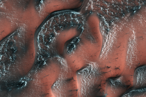 Snow dunes of Mars - Mars, Space, Hirise, Mro