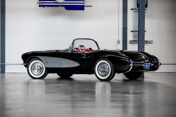 1957 Corvette 283 - Chevrolet corvette, Auto, Car, Classic, Longpost