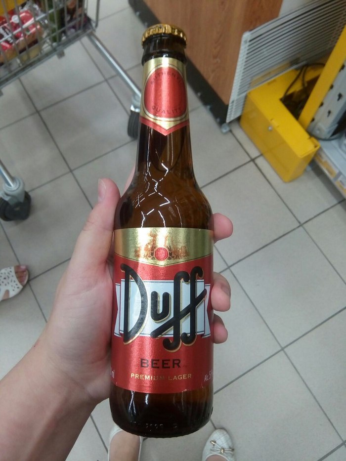 Dedicated to Simpsons fans - My, The Simpsons, Beer, Homer Simpson, Duff, Springfield