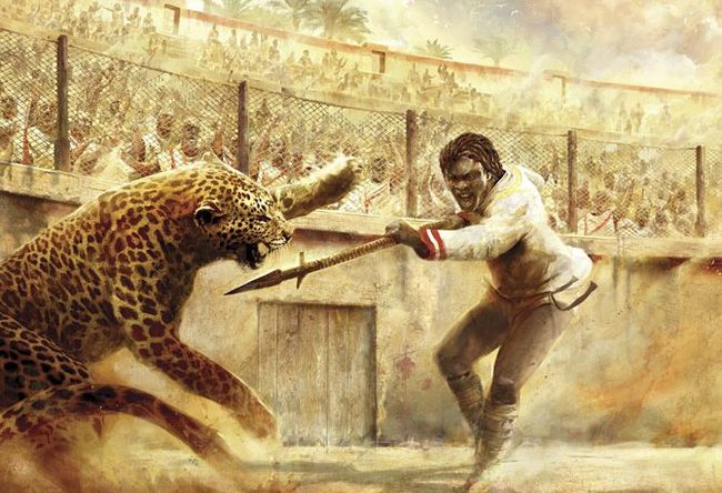 Leopard Victor - the most famous gladiator beast of Rome - Leopard, , Gladiator, Story, Past, Longpost