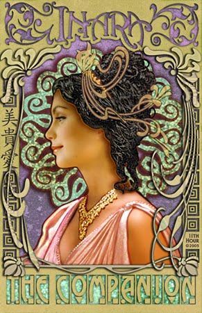 Inara Serra in Art Nouveau style - Art Nouveau, Inara Serra, Morena Baccarin, Serenity, Art, The series Firefly