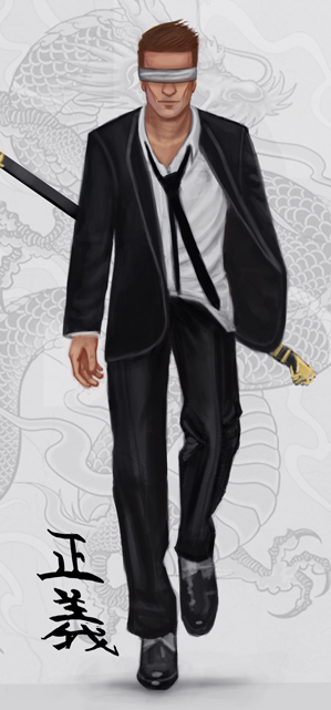 Suit - My, 2D, Digital drawing, Costume, Tie, Image, Concept