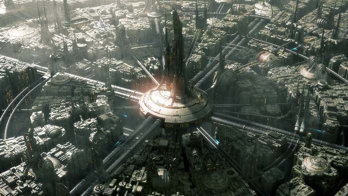 Centrix Metropolis - Art, Town, Science fiction, Jfliesenborghs