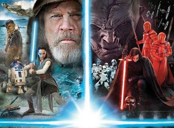 New promo art for the next episode of the cult Star Wars: The Last Jedi series - Star Wars, Promo art