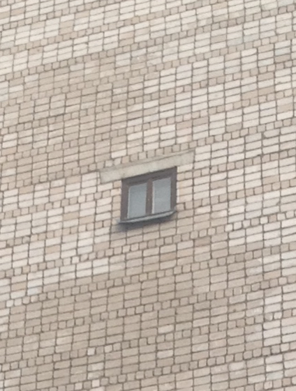 When you really want a window - My, Window, Krasnoyarsk, Forever alone