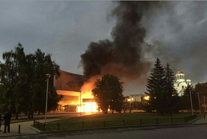 In Yekaterinburg, an opponent of the film Matilda set fire to a cinema - Matilda, Marasmus, Yekaterinburg, news, Incident, Arson, Fire