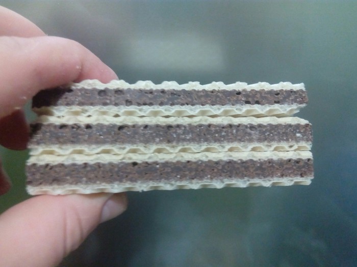 Правильное соотношение вафельки и начинки!