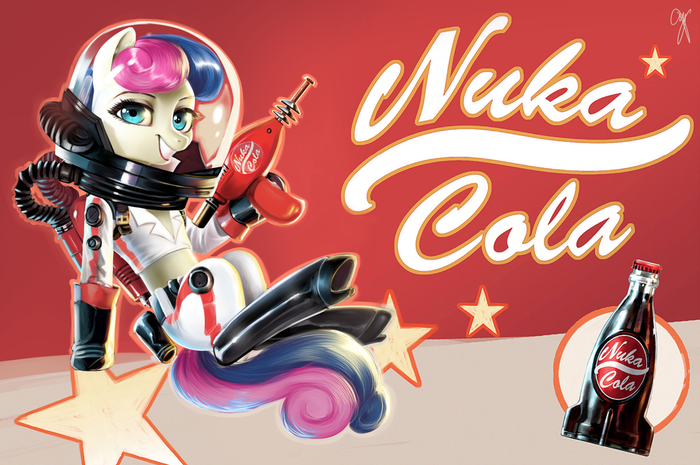 Nuka Cola My Little Pony, Bon Bon, , Fallout 4, Supermare