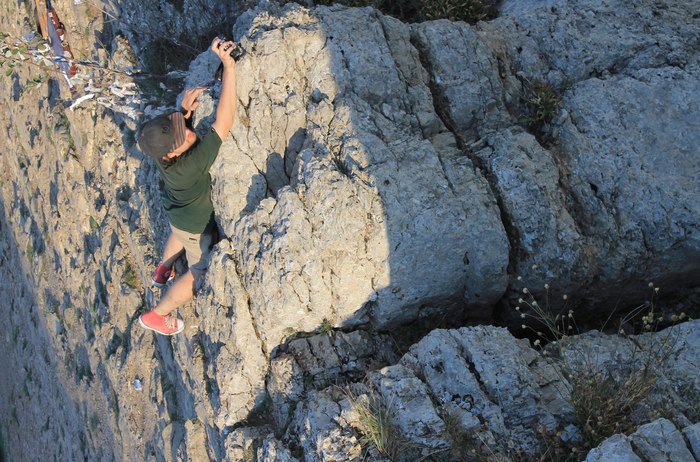 Climbing Ai-Petri: - Danger, , Climbing, Crimea, Ai-Petri, Longpost