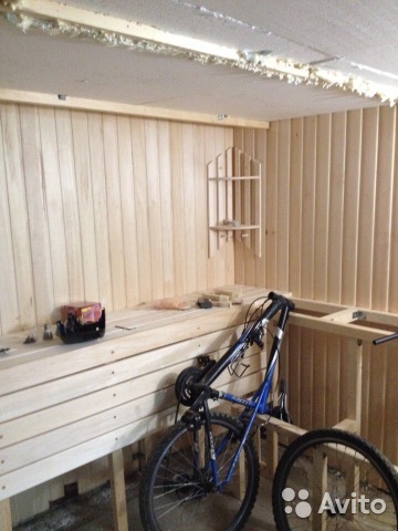 Garage half converted into a bath. - Garage, Bath, A life, Avito, Longpost