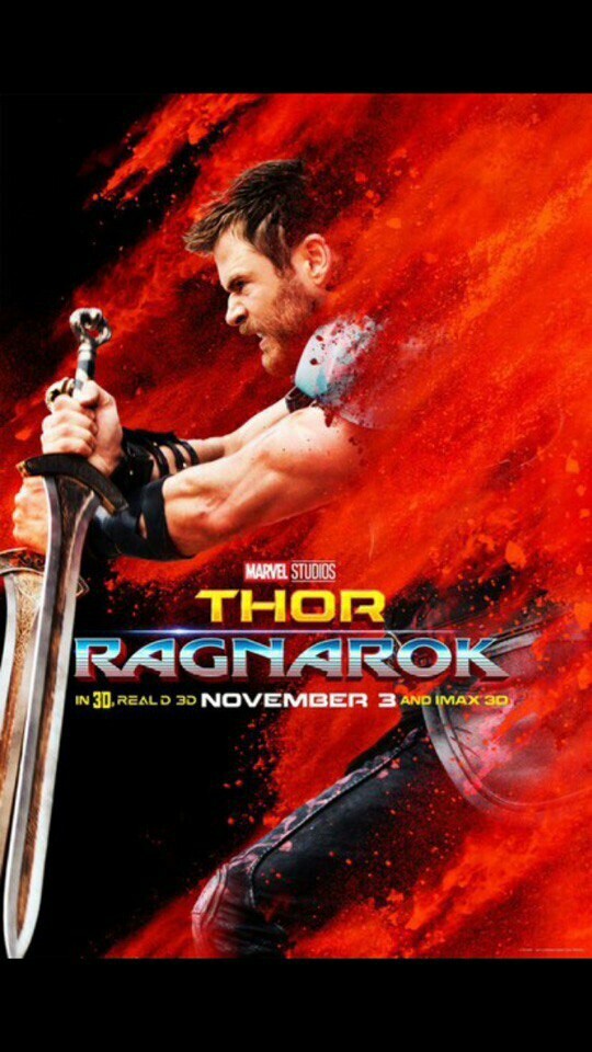 Character posters of the movie Thor: Ragnarok - Movies, Longpost, Cinematic universe, Thor 3: Ragnarok, Movie Posters