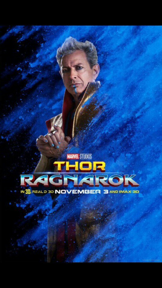 Character posters of the movie Thor: Ragnarok - Movies, Thor 3: Ragnarok, Movie Posters, Longpost, Cinematic universe