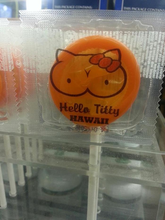 Hello titty or lollipop - Boobs, Condoms, , Оригинально, Dreamer