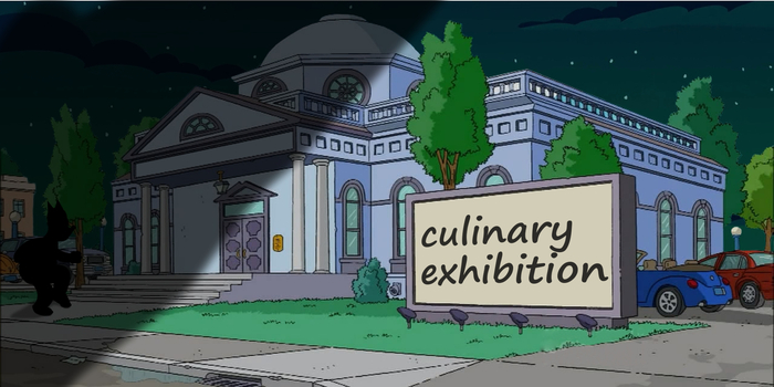 A food expo is robbed in Ohio. - My, , Comics, Homer Simpson, Longpost, The Simpsons, Storyboard, Raccoon, news