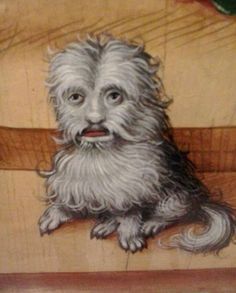 Typical medieval dog. Or your face in the middle of the work week. - Dog, Your face when