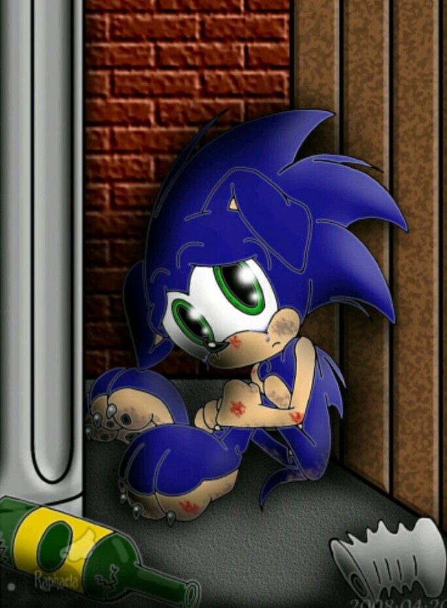 The saddest art with sonic sonic is a pity :-( - Sonic the Hedgehog 2, Sonic the hedgehog