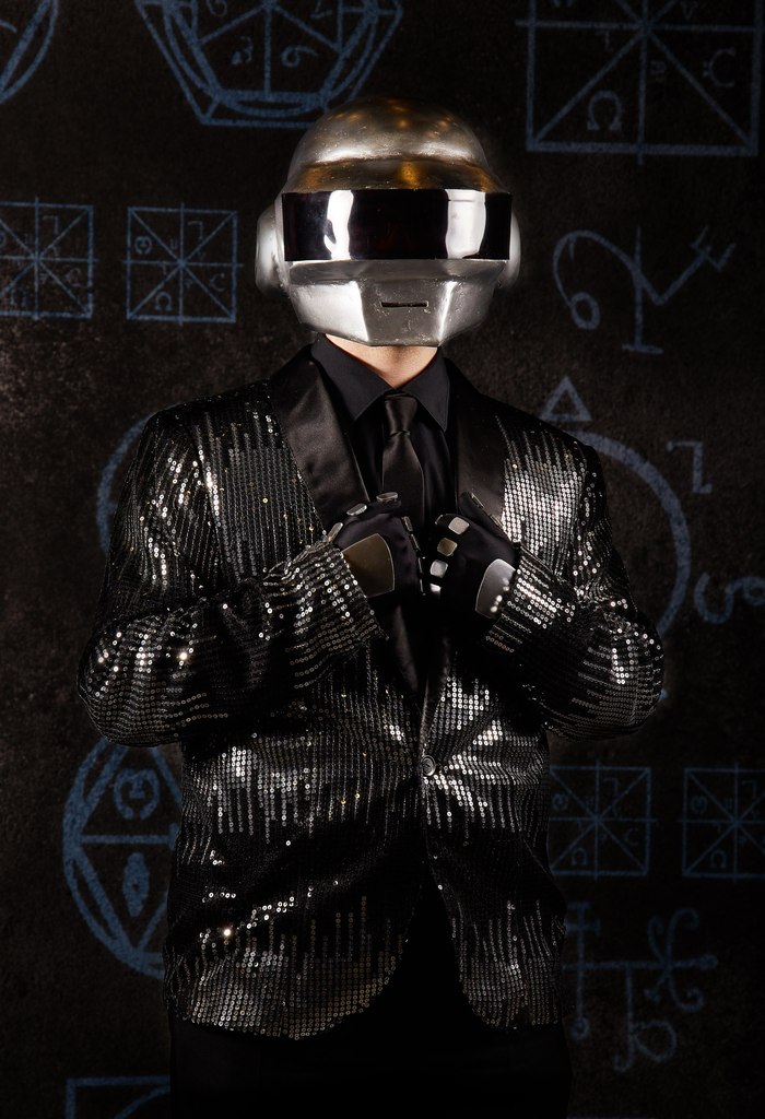 Daft Punk cosplay (Thomas Bangalter) - My, Daft punk, Cosplay, Starcon, Longpost