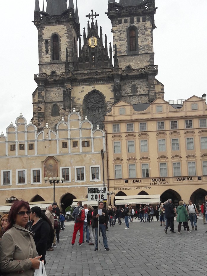 Meanwhile in Prague... - Travels, Alexey Navalny, Russia, Czech