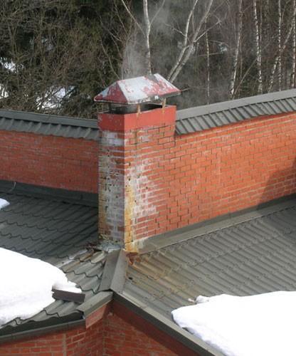 Poor chimneys or why condensate is dangerous. - Pipe, Chimneys, Boiler, Longpost