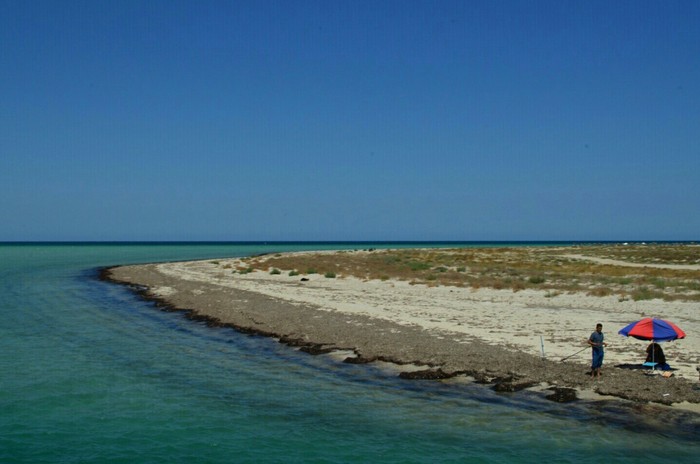 Fisherman - My, The photo, Tunisia, Mediterranean Sea, Djerba