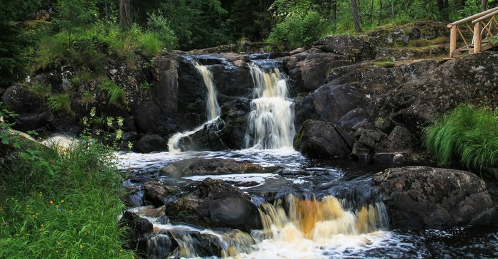 Karelia - My, Карелия, The photo, Homeland, Waterfall