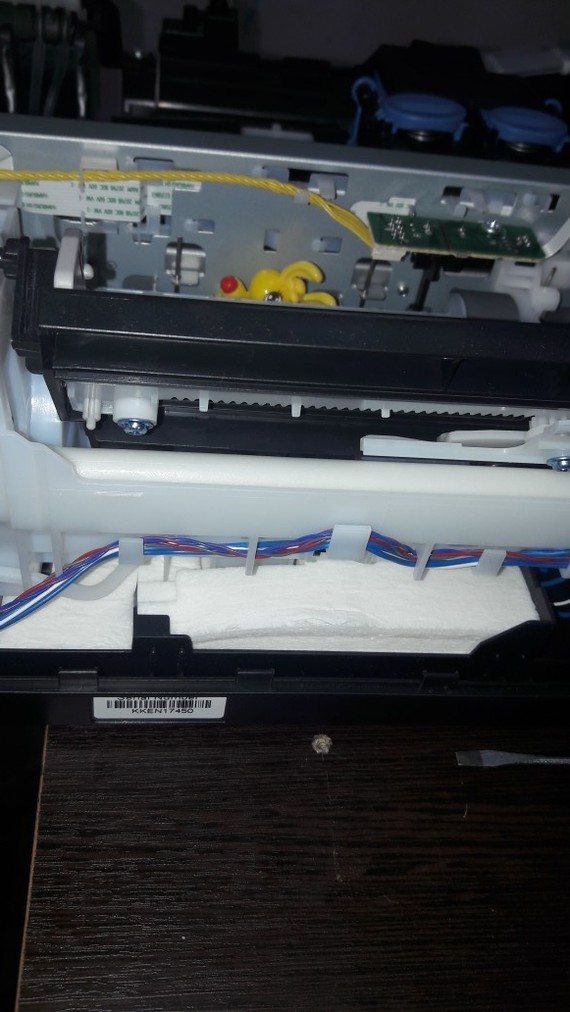 Another resident of the printer - My, a printer, Something, Toys, Printer repair, Find, Longpost