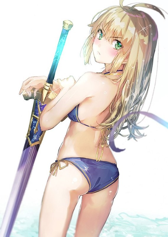 Arturia pendragon - Anime, Anime art, Fate, Saber