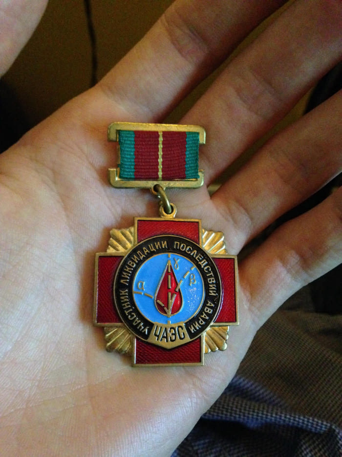 Medal for participation in the liquidation of consequences in Chernobyl - Chernobyl, Medals, Reward