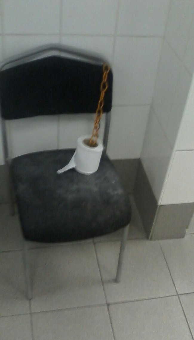 For not FIG to steal in the mall))) - Toilet paper, Theft, Theft